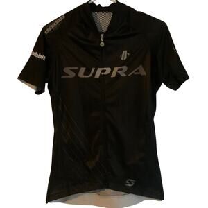 Hincapie Cycling Jersey Supra Short Sleeve Black Mens Medium